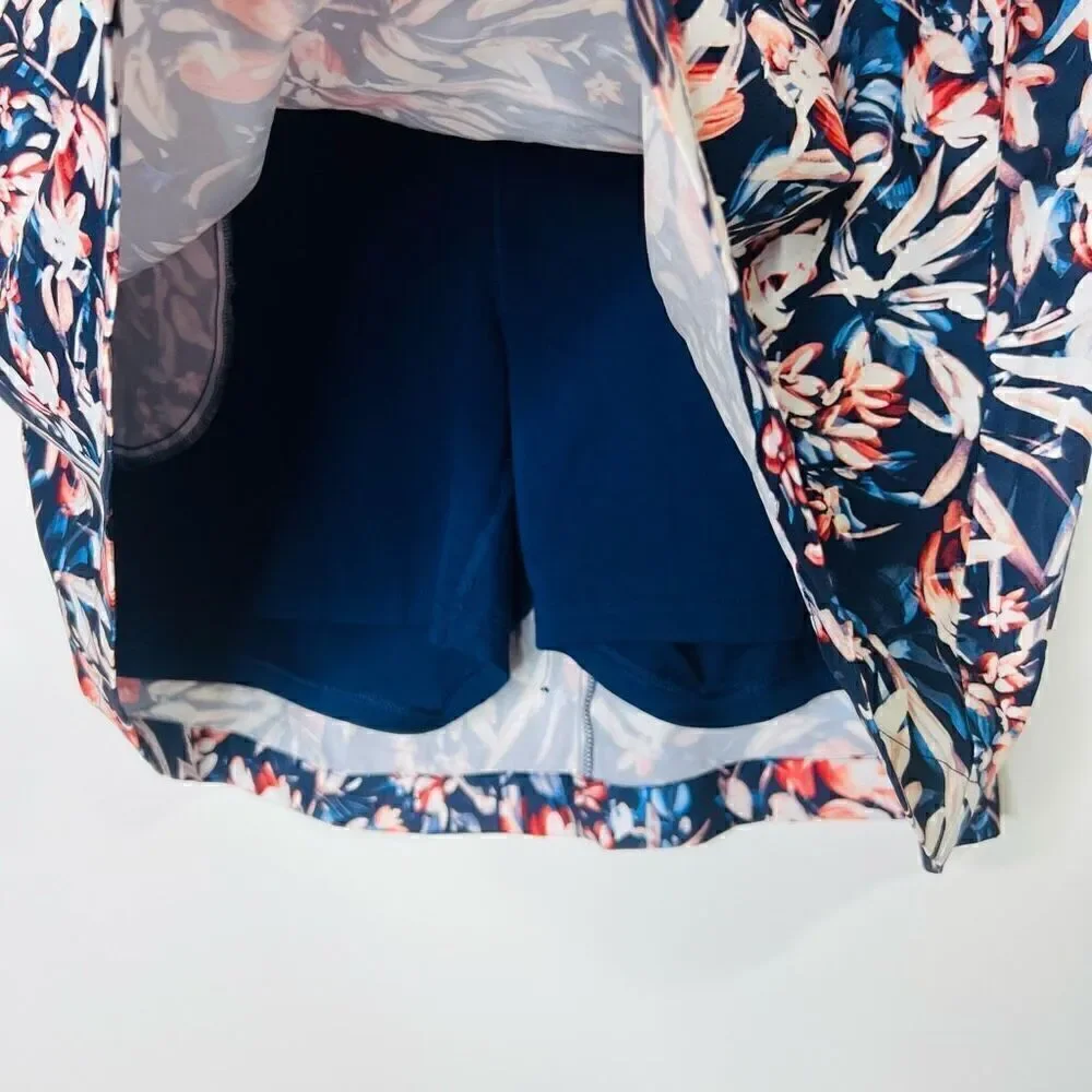 St. John’s Bay Active Floral Tropical Skort Belt Tie